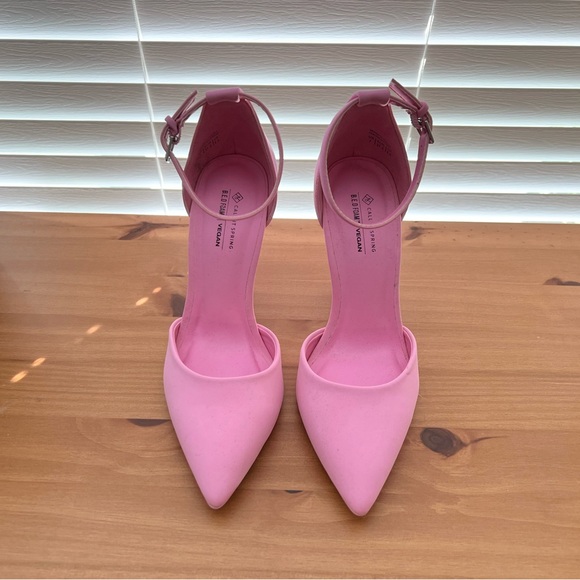 Call It Spring Pink Ankle Strap Heels - BRAND NEW - no box - Picture 2 of 5